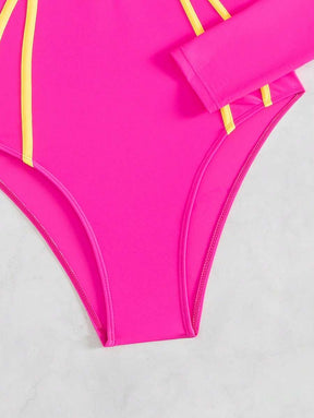 Maiô UV Performance Zíper Longo