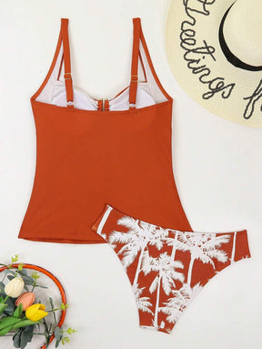 Biquíni Tankini Palm Chic