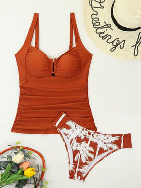 Biquíni Tankini Palm Chic