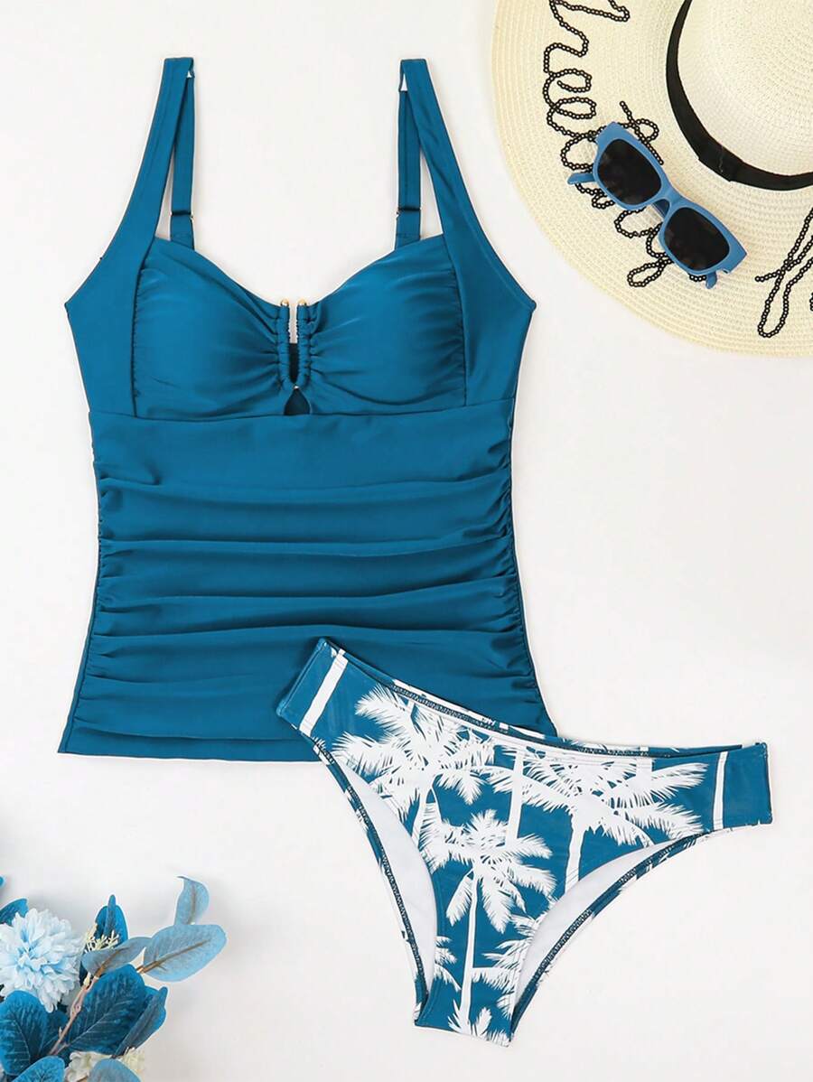 Biquíni Tankini Palm Chic