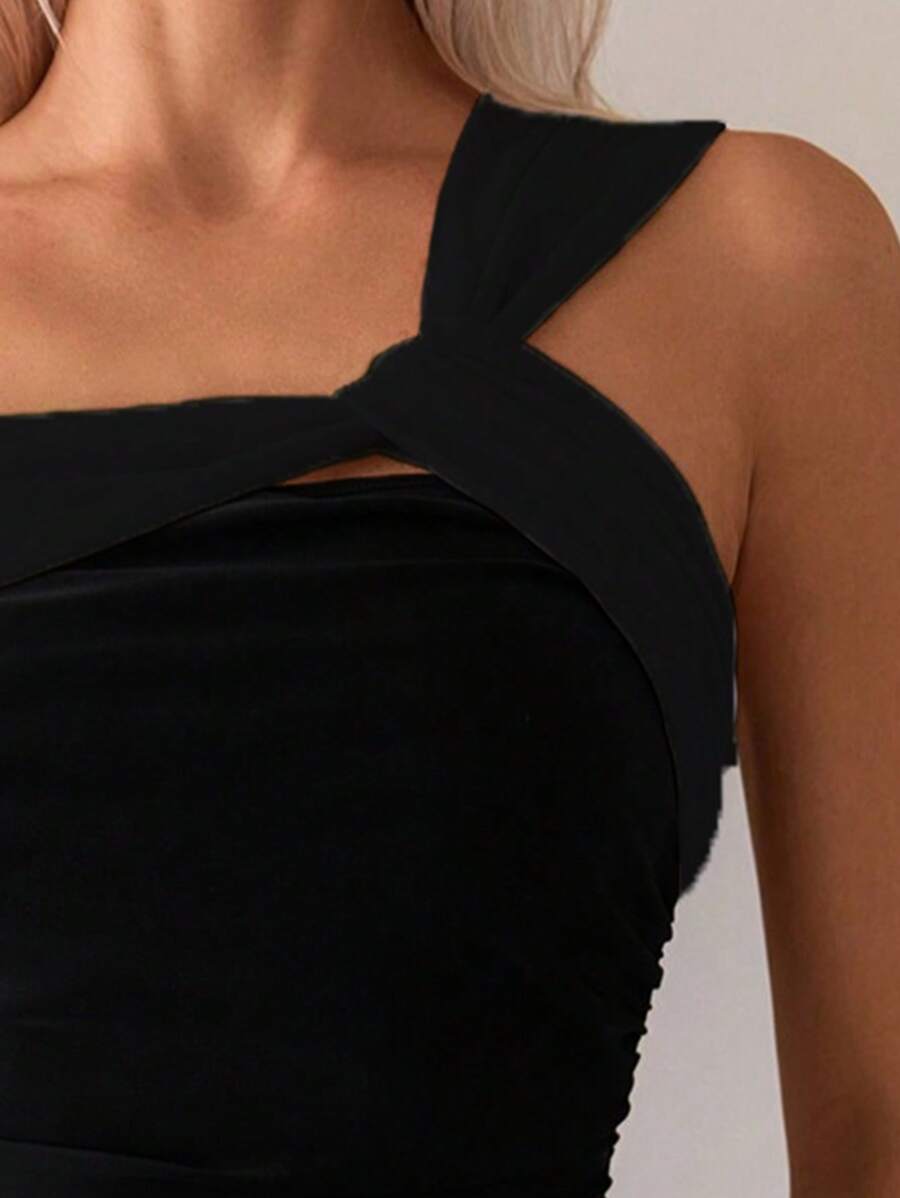 Maiô Elegance Laço Assimétrico