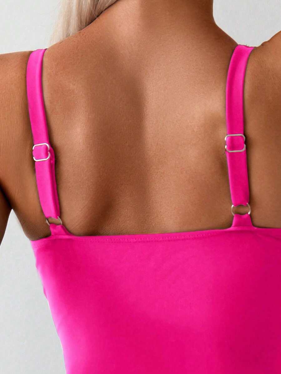 Conjunto de Praia Saia Curta Nó Lateral