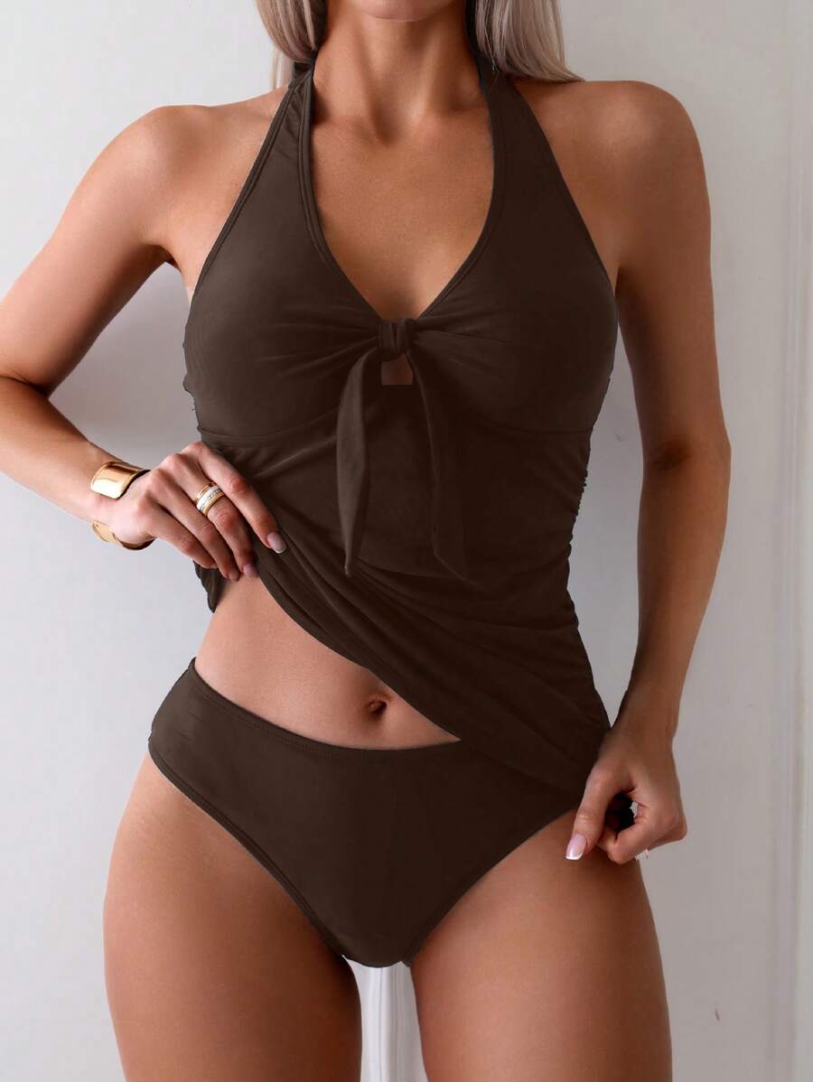 Biquíni Tankini Nó Frontal Essence