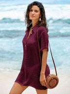 Saída de Praia Camisa Breeze Natural