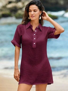 Saída de Praia Camisa Breeze Natural