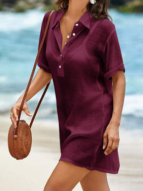 Saída de Praia Camisa Breeze Natural