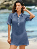 Saída de Praia Camisa Breeze Natural