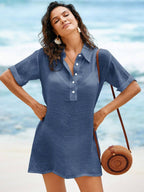 Saída de Praia Camisa Breeze Natural