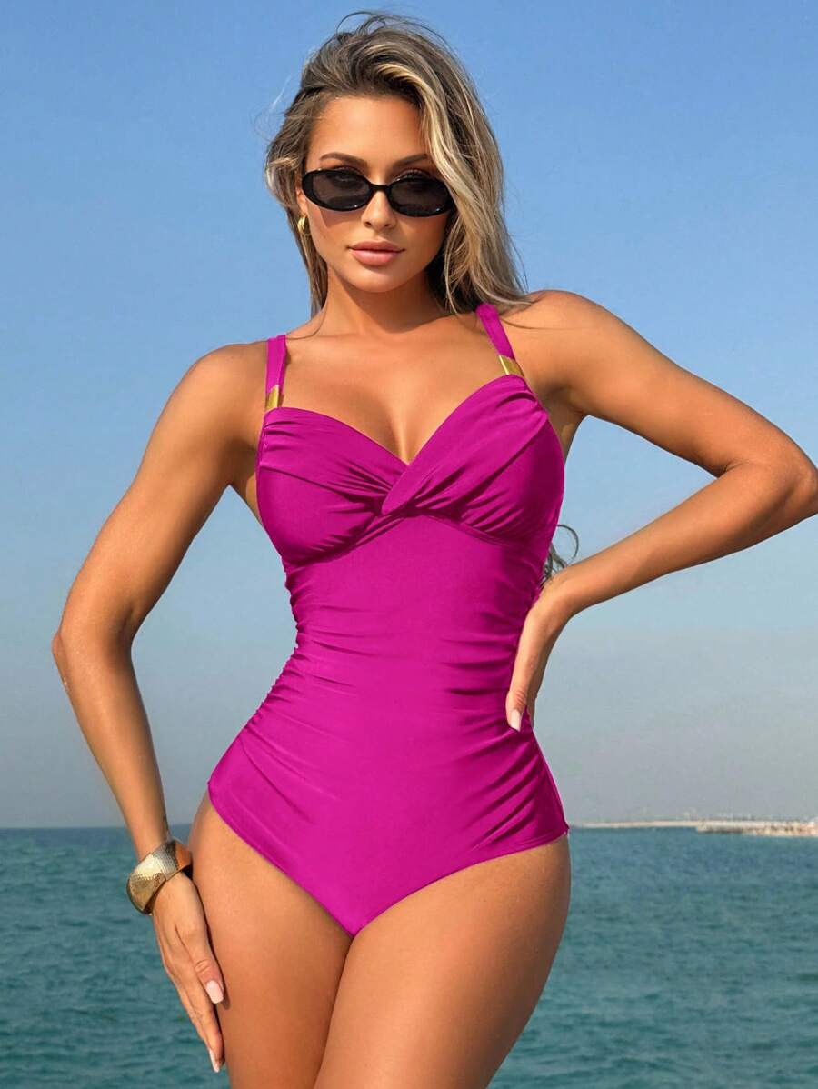 Maiô Elegance Classic Drapeado