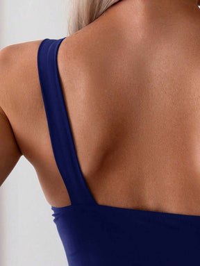 Maiô Elegance One Shoulder Dourado