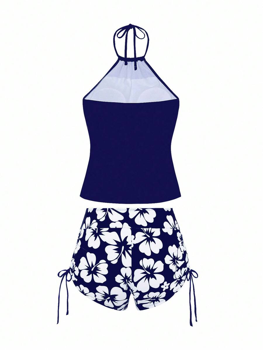 Conjunto UV Floral Havaí