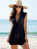 Saída de Praia Colarinho Sunset Chic