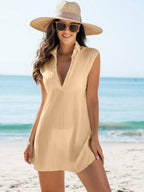Saída de Praia Colarinho Sunset Chic