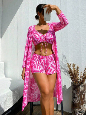 Conjunto Praia Santorini 3 Peças