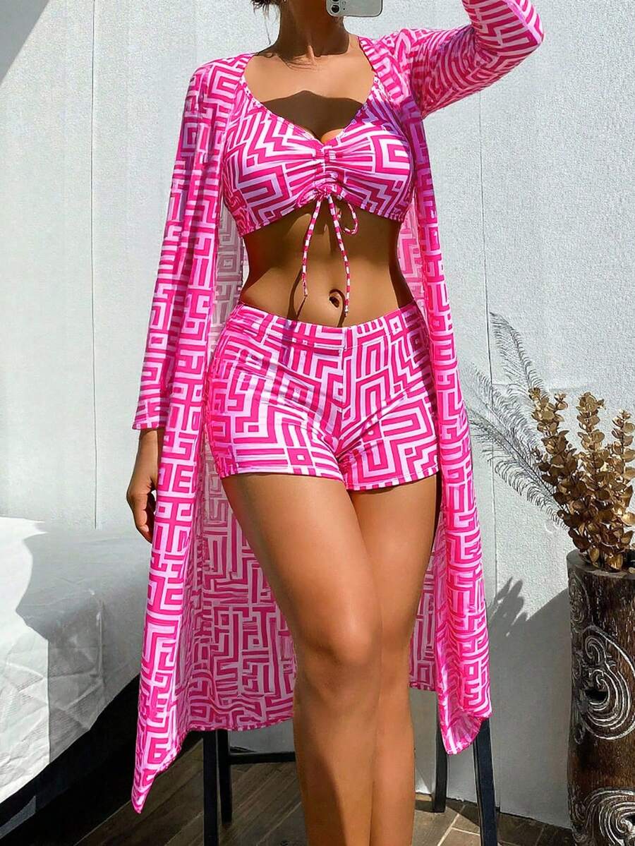 Conjunto Praia Santorini 3 Peças