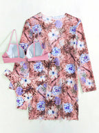 Conjunto Praia Tropical Garden 3 Peças