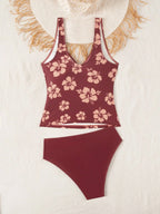 Tankini Bralette Tropical Café Cheeky