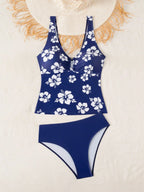 Tankini Bralette Tropical Café Cheeky