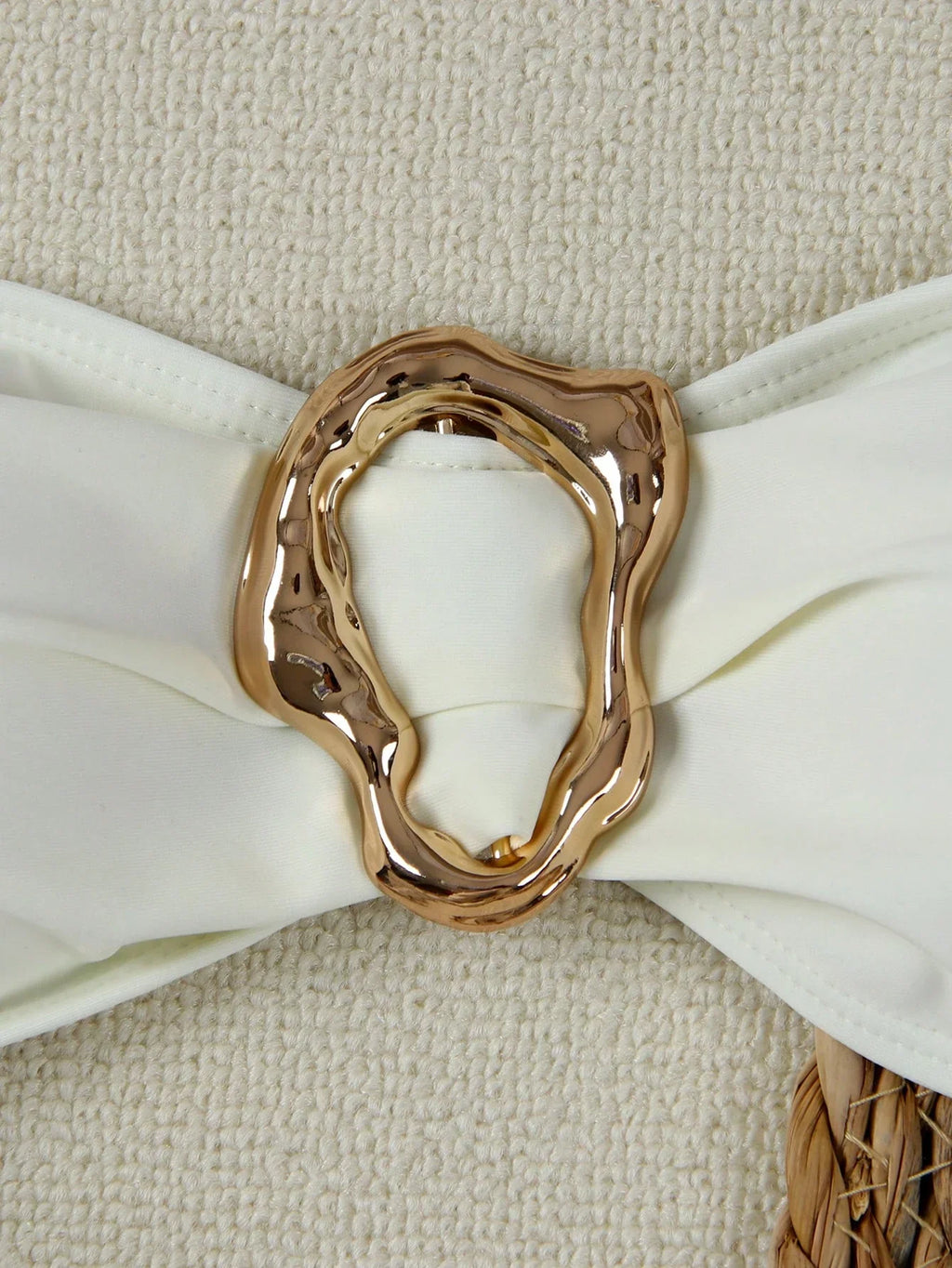 Biquíni Bandeau Anel Corte Alto Taças 3/4