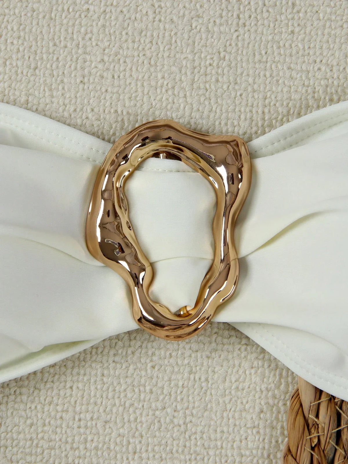 Biquíni Bandeau Anel Corte Alto Taças 3/4