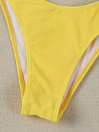 Biquíni Bandeau Anel Corte Alto Taças 3/4