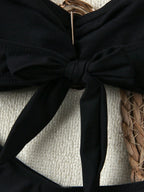 Biquíni Bandeau Anel Corte Alto Taças 3/4