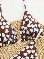 Biquíni Corações e Animal Print Costa Selvagem com Amarração nas Costas — fotografia 5 | Mar & Pérola