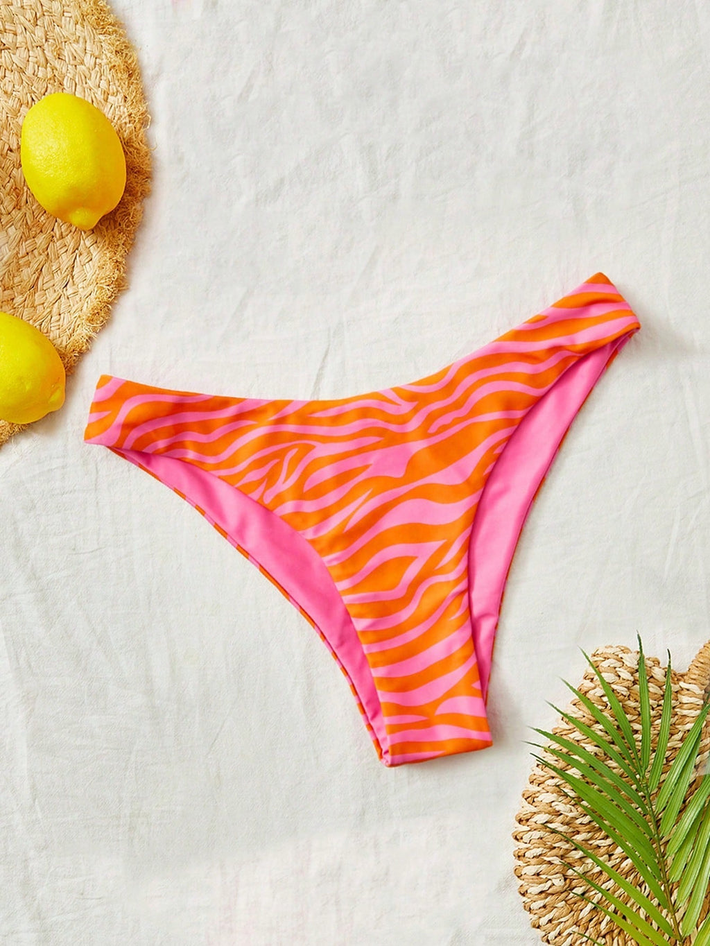 Biquíni Animal Print Zebra Enchimento Removível