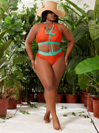 Biquíni Plus Size Bandeau Costa do Sol com Amarração nas Costas — fotografia 3 | Mar & Pérola