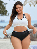 Biquíni Plus Size Bojo Inteiro Cordão Ajustável