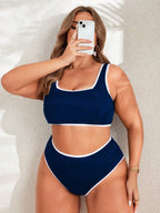 Biquíni Plus Size Costa Serena com Babado — fotografia 5 | Mar & Pérola