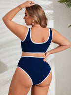 Biquíni Plus Size Costa Serena com Babado — fotografia 6 | Mar & Pérola