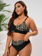 Biquíni Plus Size Fivela Decote U