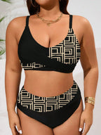 Biquíni Plus Size Fivela Decote U