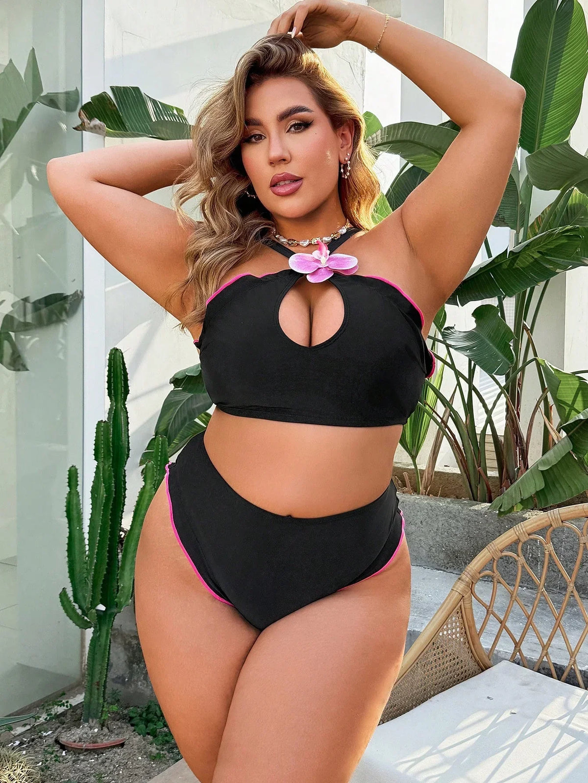 Biquíni Plus Size Formato Leque Costa Serena — fotografia 4 | Mar & Pérola
