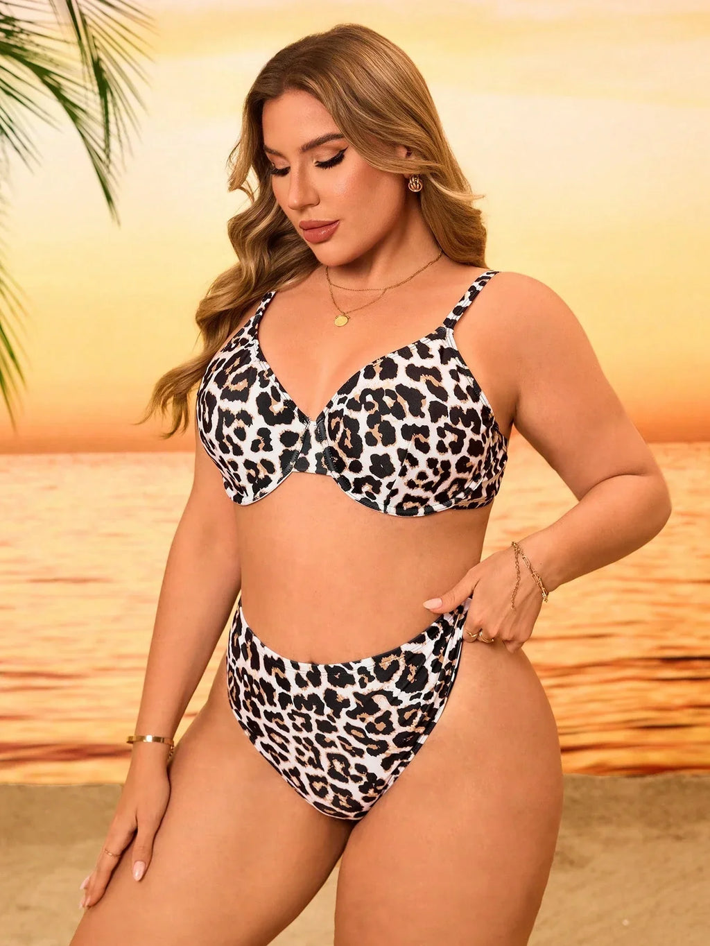 Biquíni Plus Size Listrado e Zebrado Enseada Selvagem — fotografia 10 | Mar & Pérola