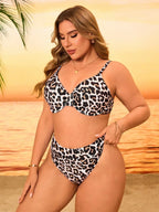 Biquíni Plus Size Listrado e Zebrado Enseada Selvagem — fotografia 10 | Mar & Pérola