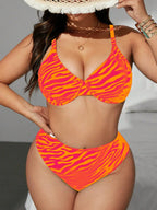 Biquíni Plus Size Listrado e Zebrado Enseada Selvagem — fotografia 11 | Mar & Pérola