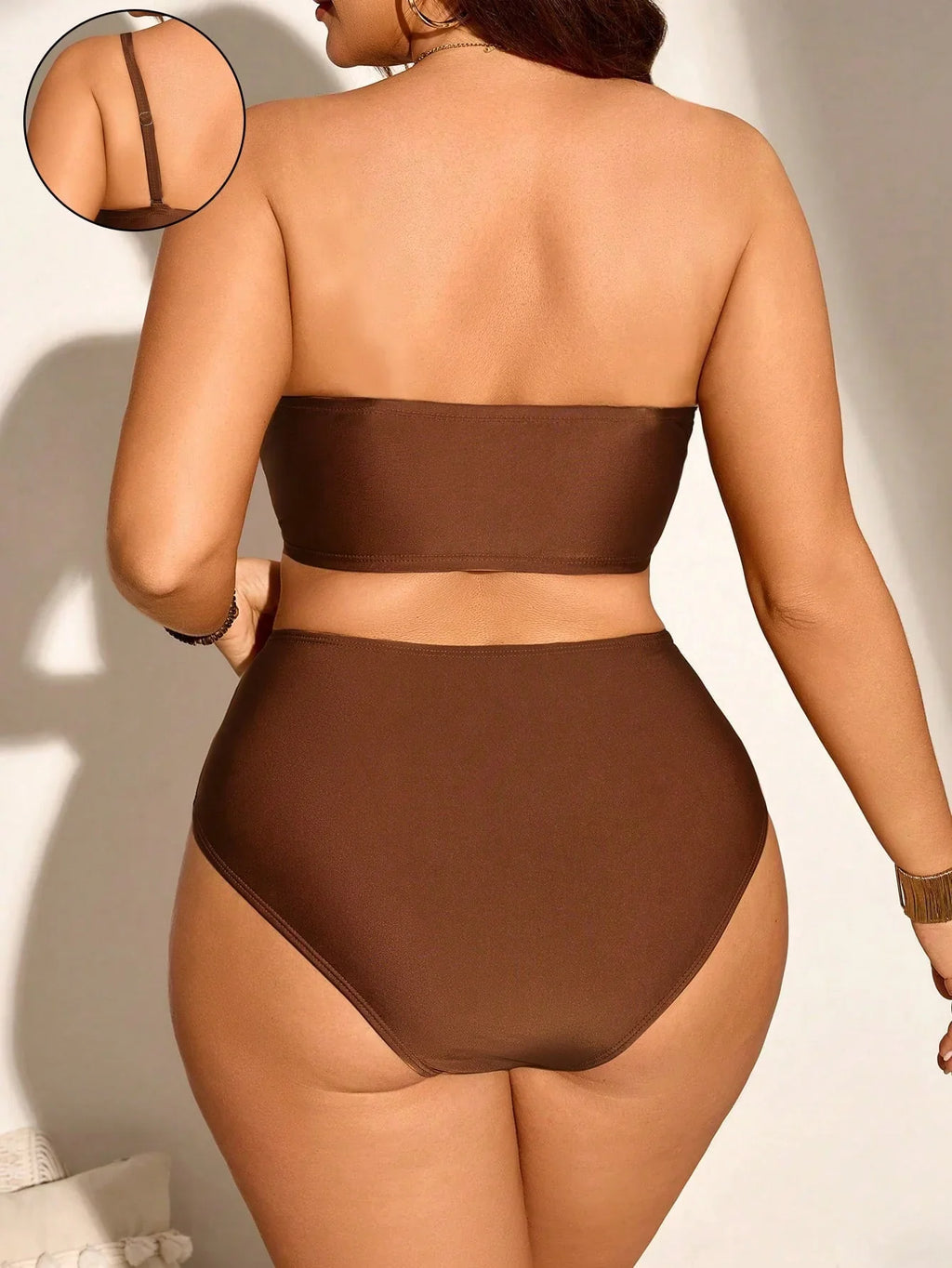 Biquíni Plus Size Maré em Blocos — fotografia 7 | Mar & Pérola