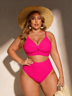 Biquíni Plus Size Maré Serena com Sutiã Torcido — fotografia 5 | Mar & Pérola