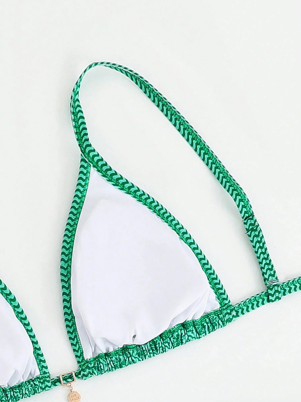 Biquíni Plus Size Triângulo Boho Tie Back