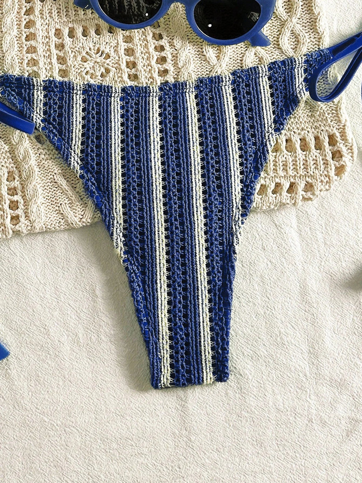 Biquíni Triângulo Cintura Baixa Amarração Tie Back