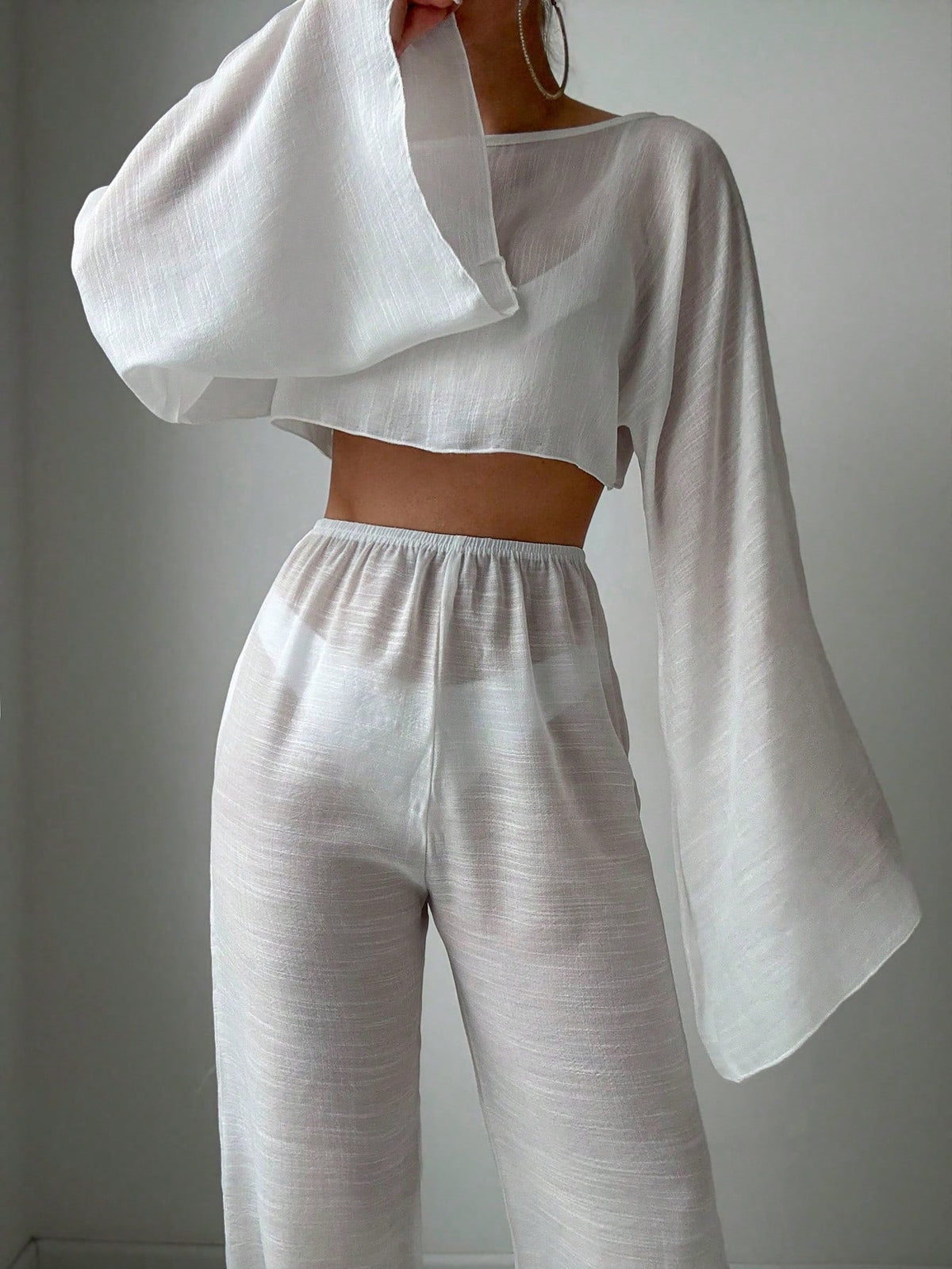 Conjunto 2 Peças Camiseta e Calça Manga Longa Boho Orla Boho — fotografia 2 | Mar & Pérola