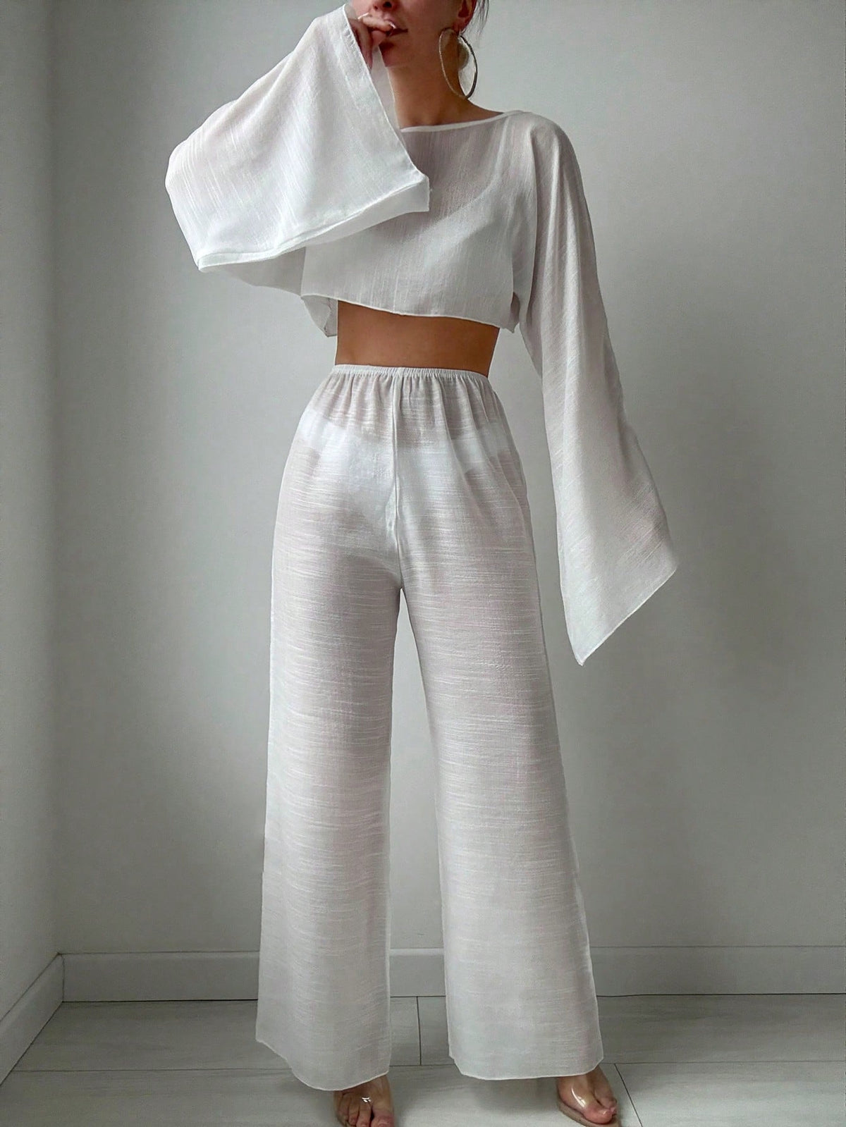 Conjunto 2 Peças Camiseta e Calça Manga Longa Boho Orla Boho — fotografia 3 | Mar & Pérola