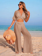 Conjunto 2 Peças Cruzado Brisa de Verão com Calça Ajustado — fotografia 16 | Mar & Pérola
