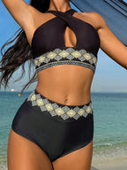 Conjunto Biquíni 3 Peças Ziguezague Brisa da Costa com Saia — fotografia 5 | Mar & Pérola