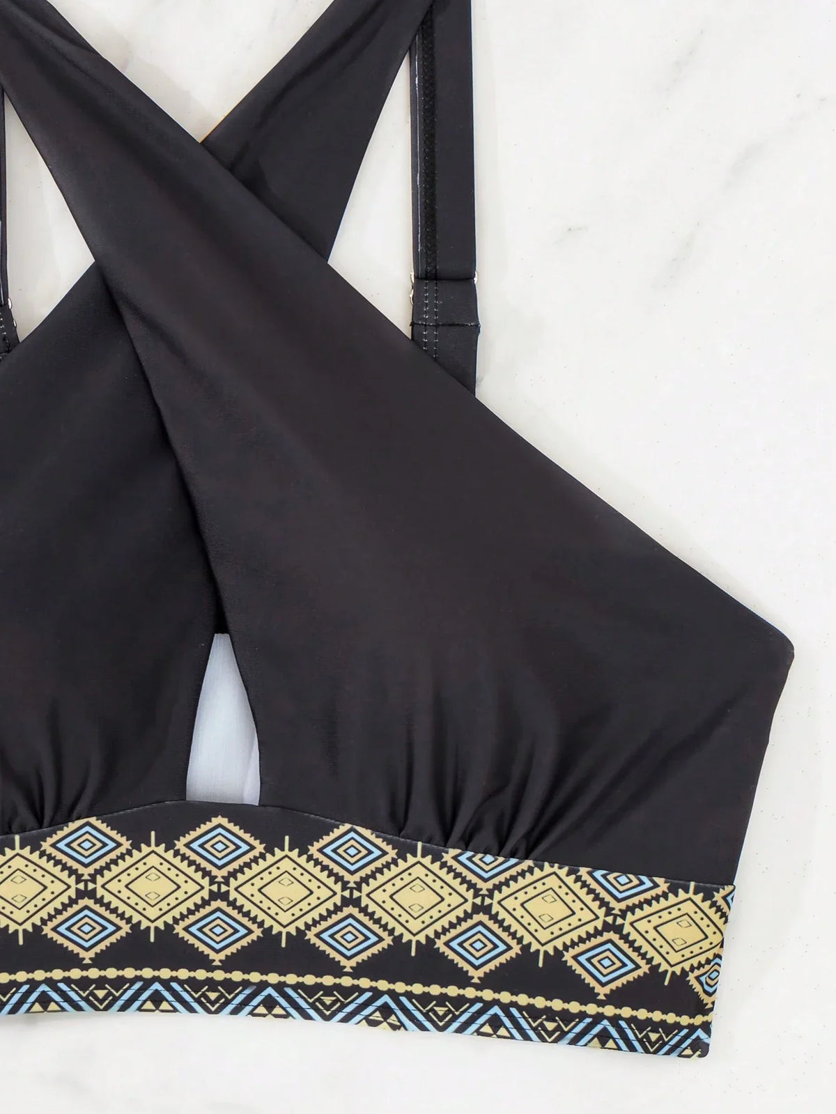 Conjunto Biquíni 3 Peças Ziguezague Brisa da Costa com Saia — fotografia 8 | Mar & Pérola