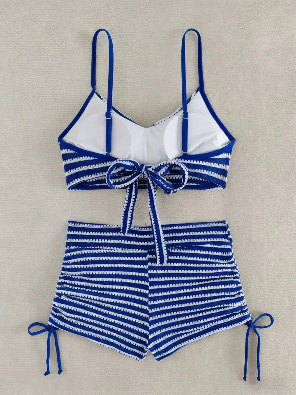 Conjunto Biquíni Fivela Amarração Caleçon Cordão