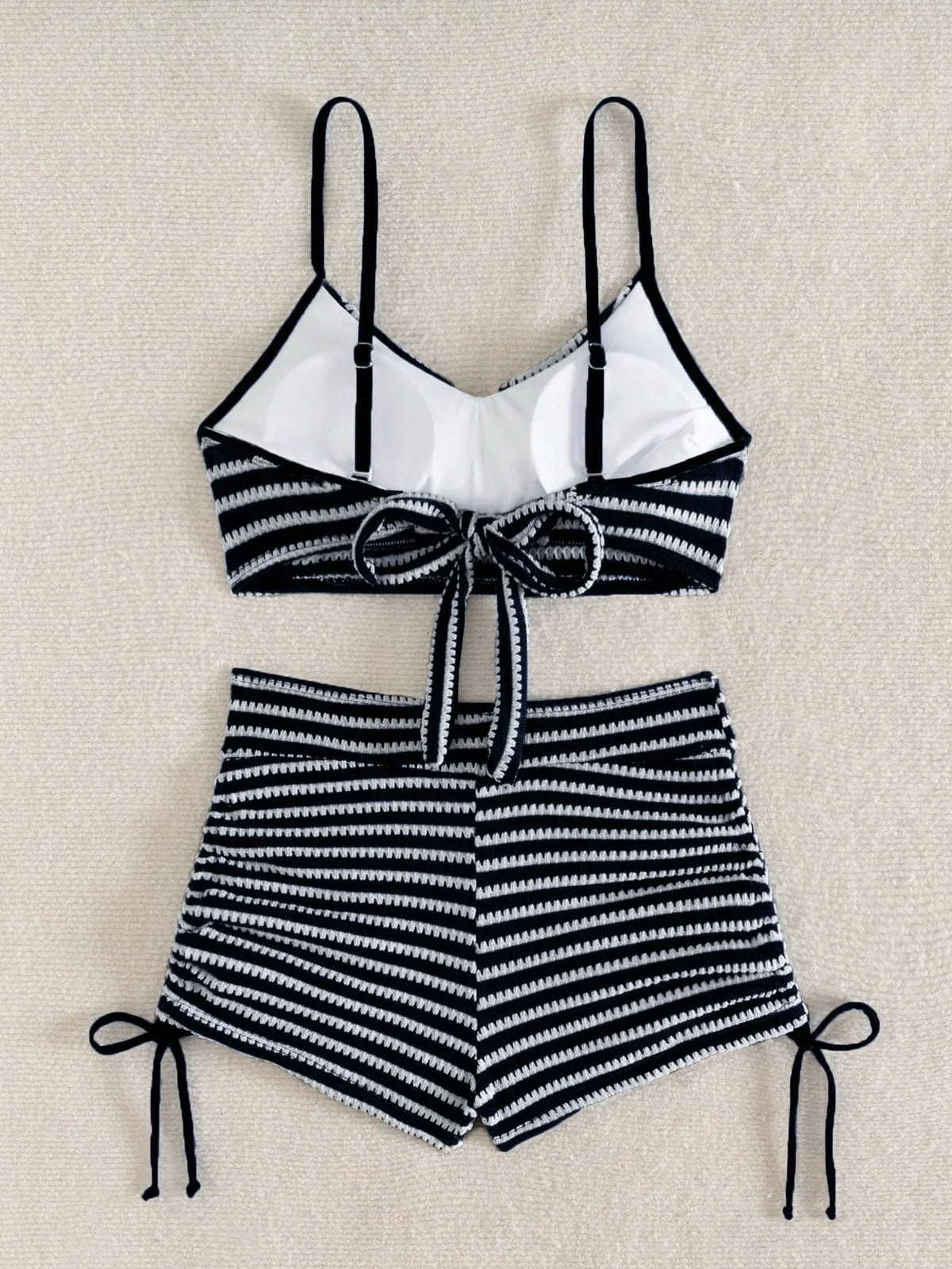 Conjunto Biquíni Fivela Amarração Caleçon Cordão