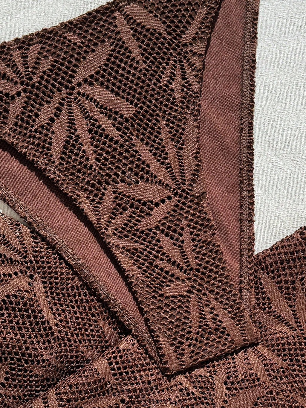Conjunto Biquíni Floral Botões Calça Longa